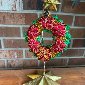 Christopher Radko wreath ornament